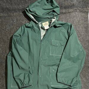 RedHead Mens Green XL Lightweight Full Zip Rain Jacket Ventilated Bass Pro Shops